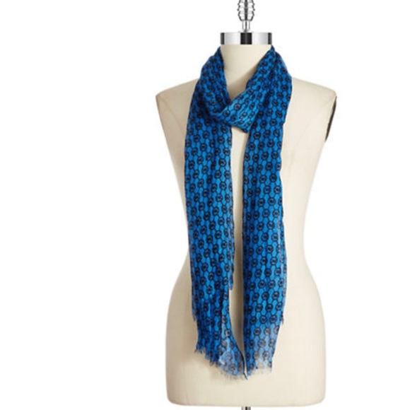 Blue Michael Kors Scarf - Picture 2 of 2